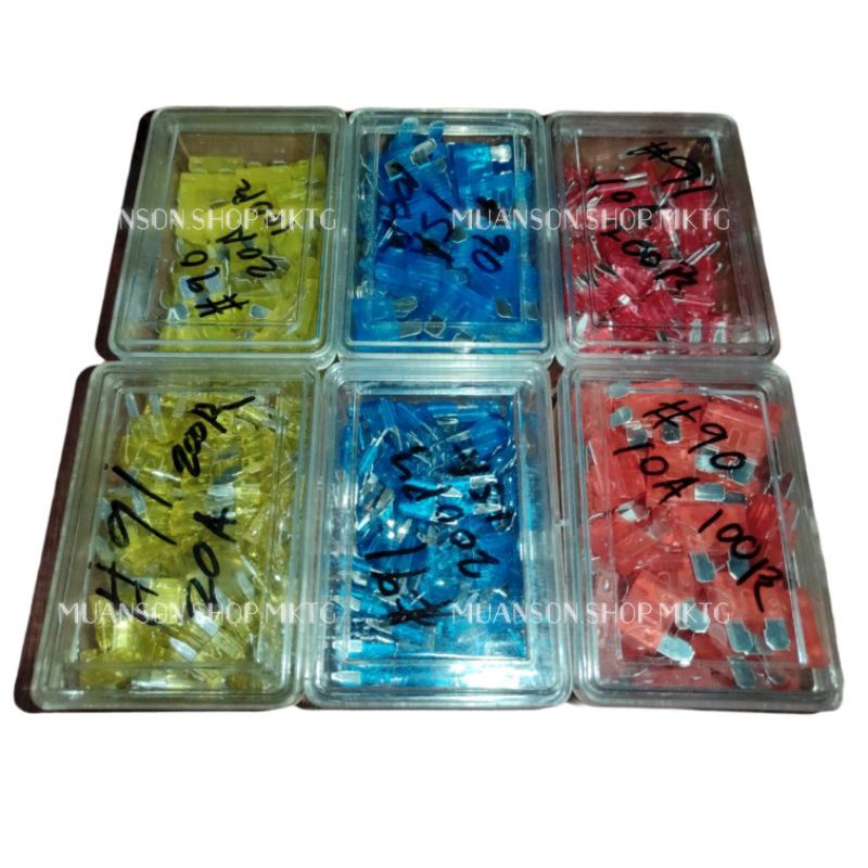 Mini Blade MOTORCYCLE FUSE 10A/15A/20A Shopee Philippines