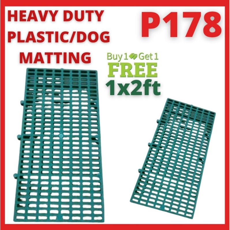 Moolah88 1x2ft Heavy Duty Plastic/Dog Matting (Buy1 Take1)(P178 Only ...