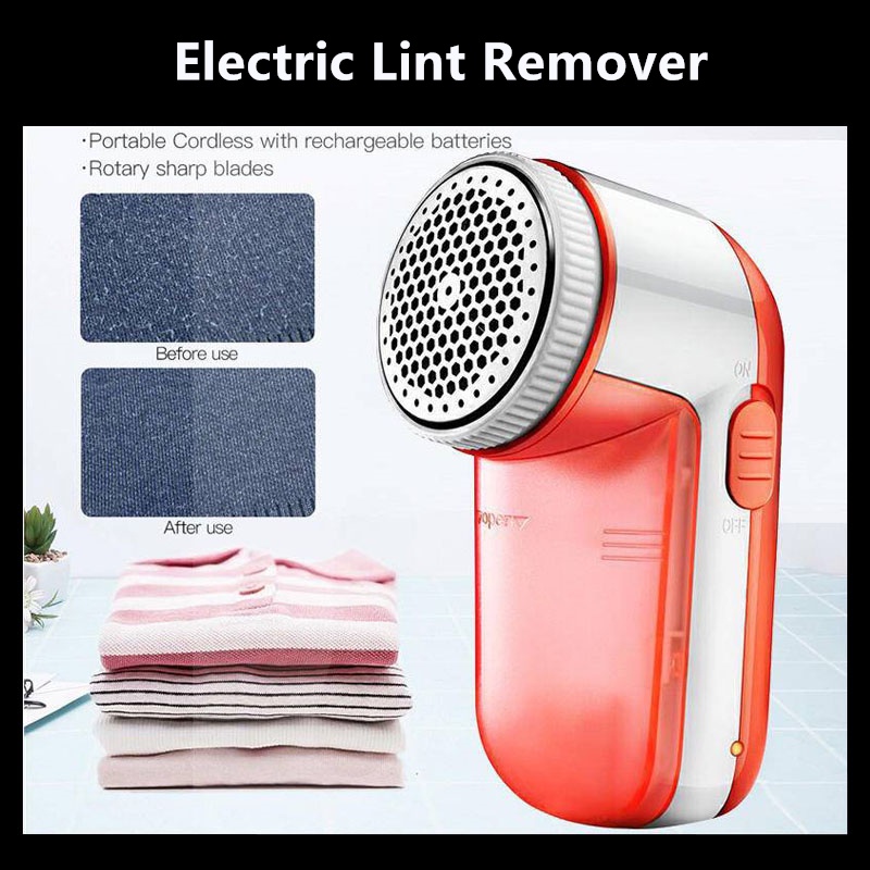 Electric Lint Remover Hairball Trimmer For Clothes Woolen Rechargeable 