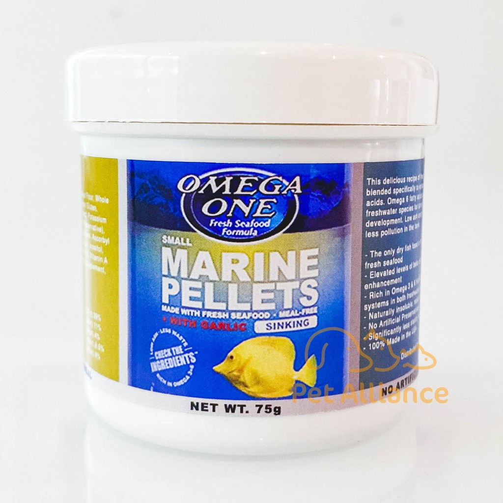Omega ONE Marine Pellets Marine Fish Pellet (REPACK) Shopee Philippines