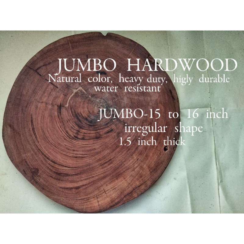 IRON HARDWOOD WOOD BOARD heavy duty, long lasting and water resistant