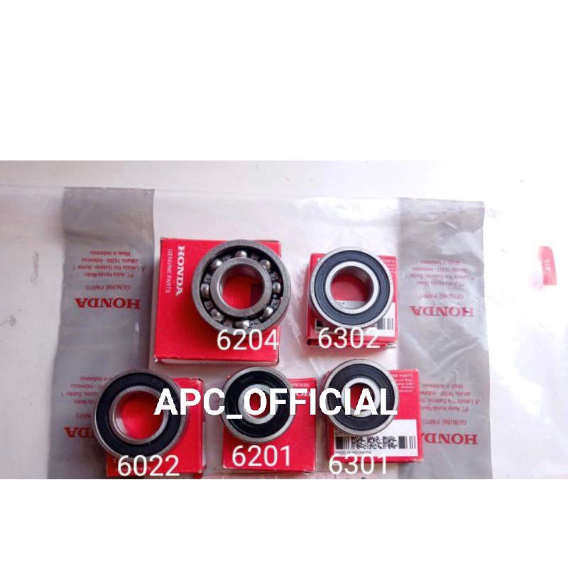 BEARING LAHER RASIO COMPLETE SET BEAT CARBU BEAT F1 ESP 2008-2018 HONDA ...
