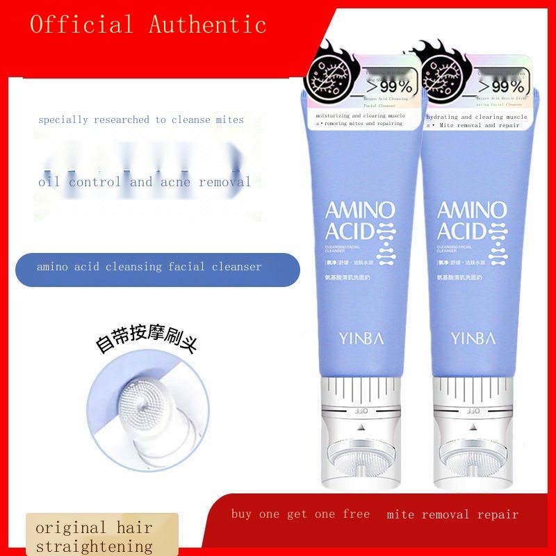 panghugas ng mukha♕ Yinba YINBA genuine amino acid facial cleanser