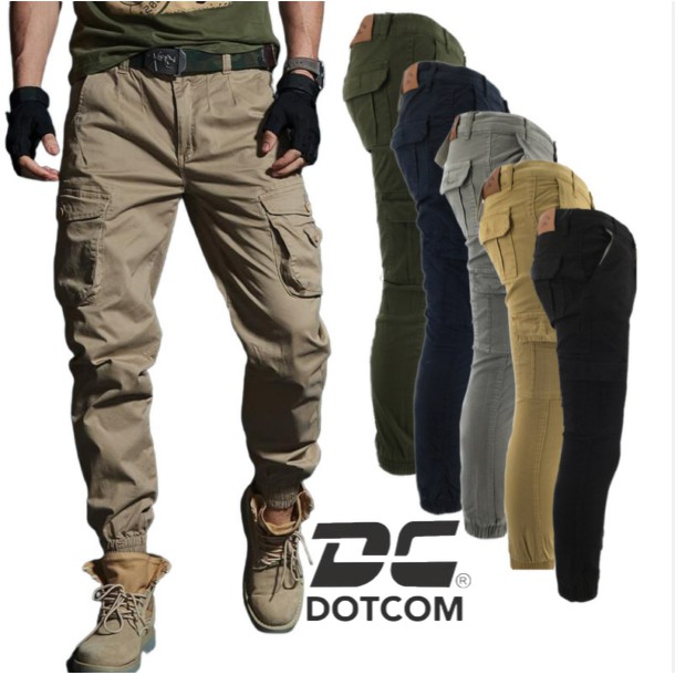 Men's 6 Pockets AND 2 POCKETS Jogger DOTCOM Colored Pants cargo pants