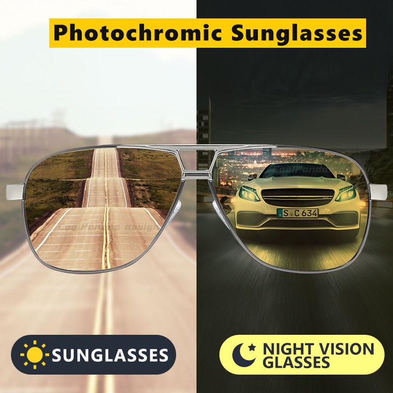 Day and Night Polarized Color Changing Glasses Fishing Driving UV ...