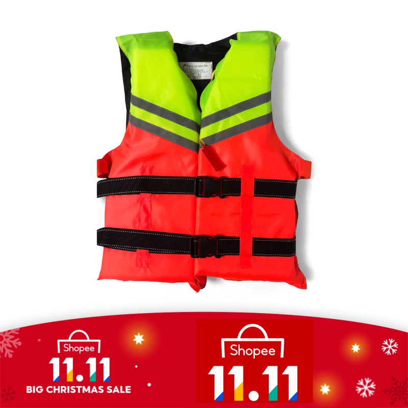 【Local Stock】Adult Lifesaving Life Jacket Buoyancy Aid Boating Surfing