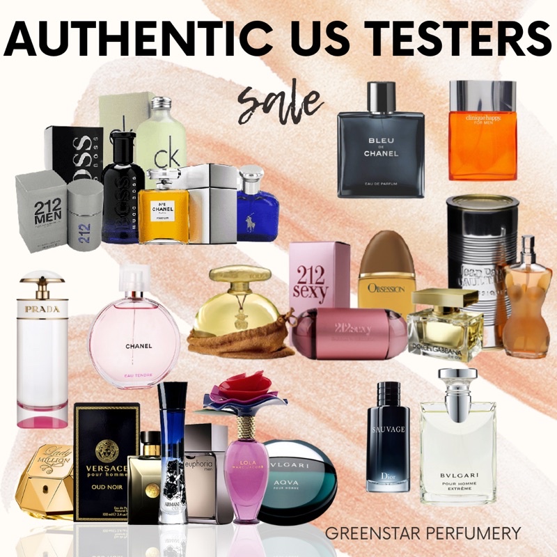 Us tester online perfume