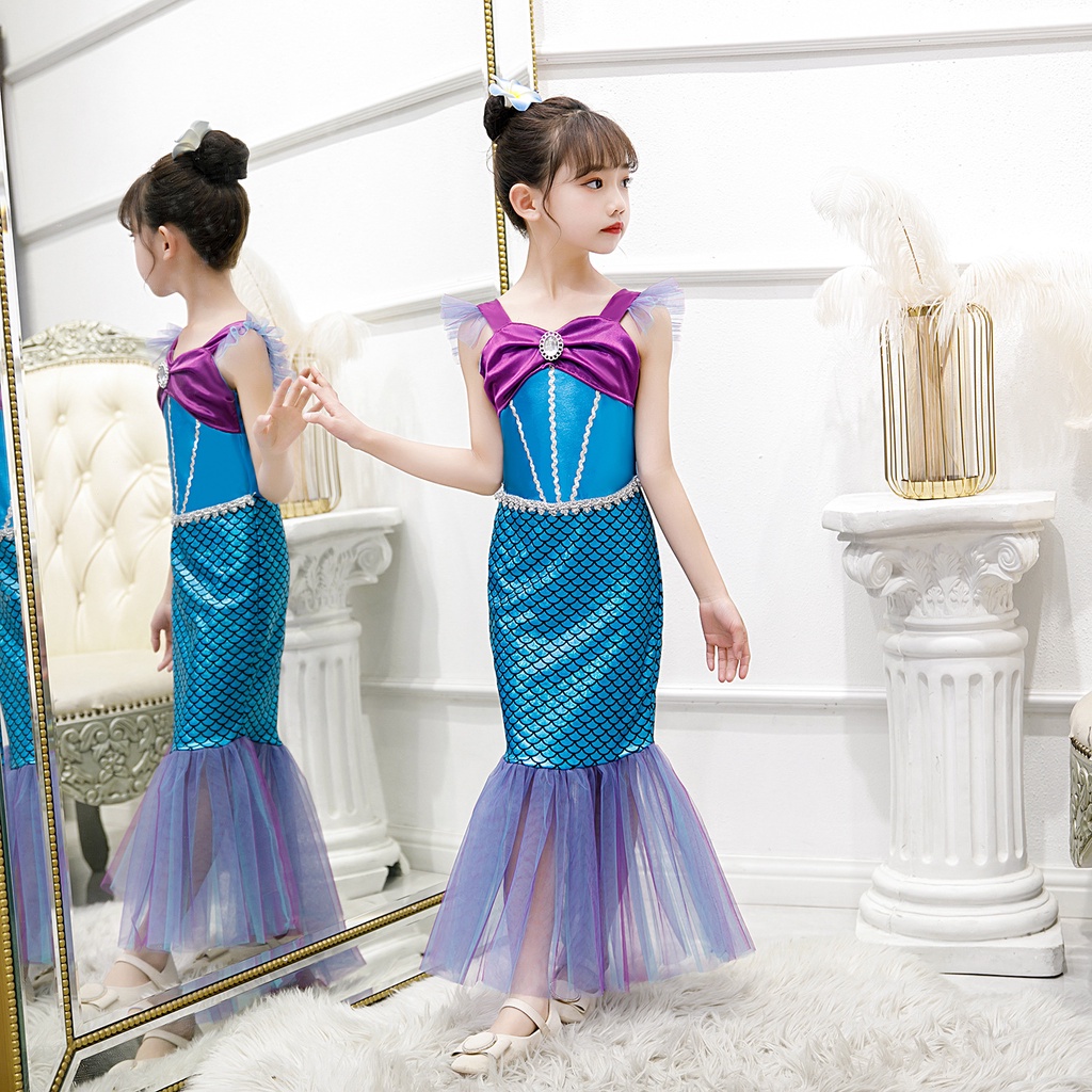 Mermaid dress 2t best sale