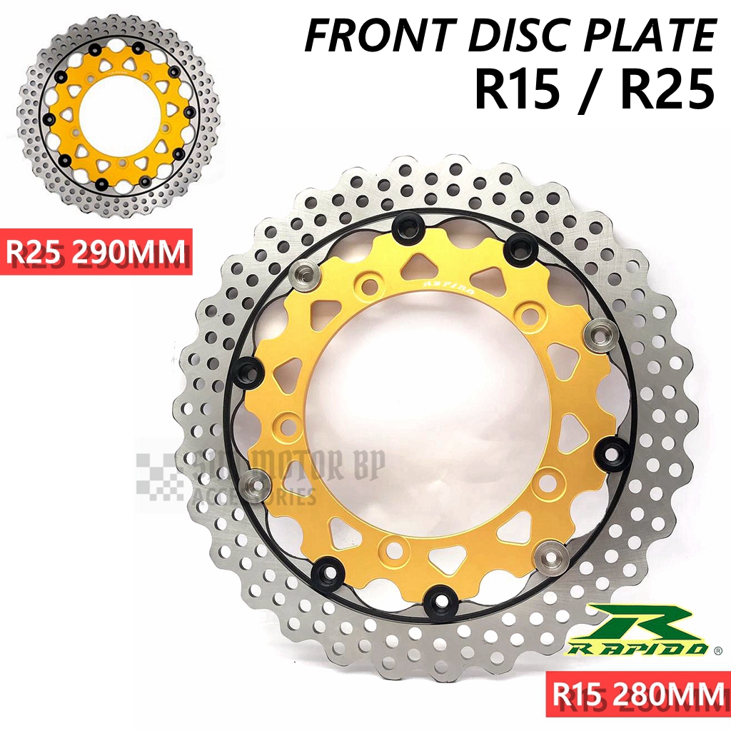 RAPIDO G SERIES FRONT DISC PLATE R15 R25 | Shopee Philippines