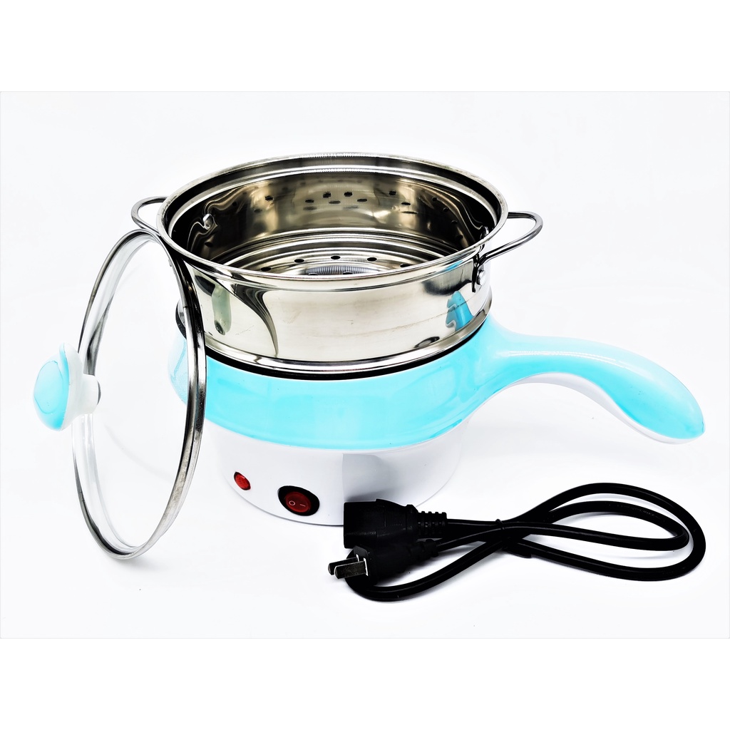 Electric Cooker Boiler NonStick Ceramic/Marble Frying Pan Rice Mini ...