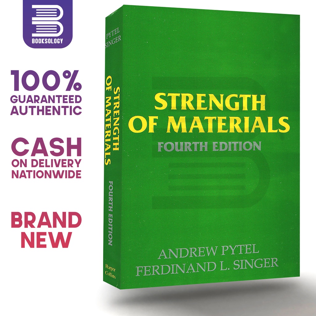 ORIGINAL - STRENGTH OF MATERIALS Fourth Edition - Andrew Pytel ...