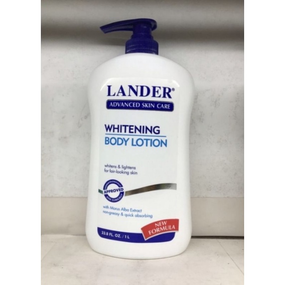 Lander Lotion 1L (whitening, firming, nourishing and soothing) Shopee