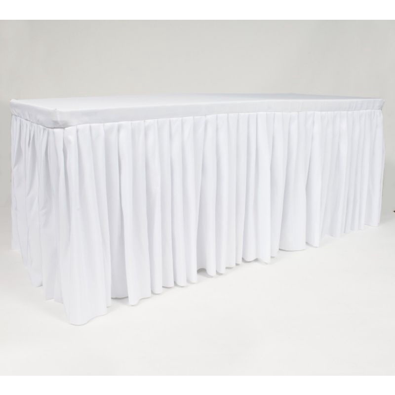 6ft. Lifetime Table Skirt for Catering/Occasions (GEENA & KATRINA ...