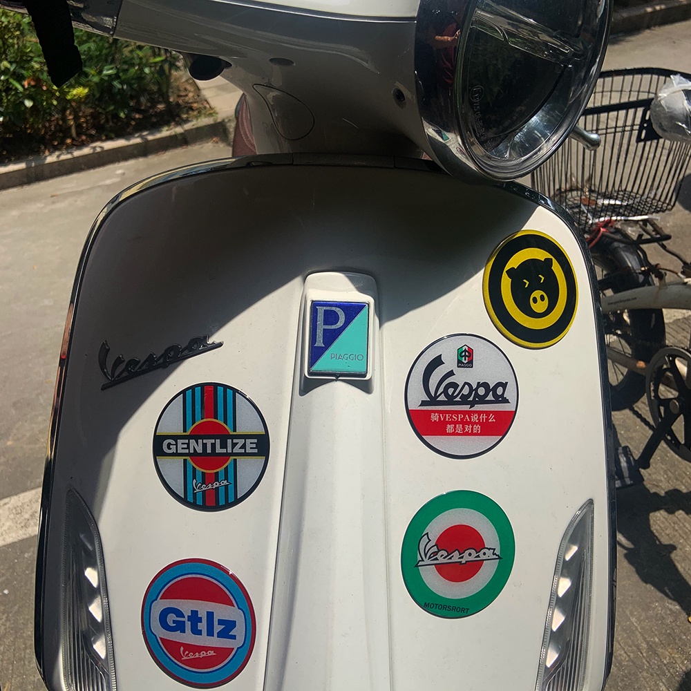 3D Reflective Motorcycle Magnet Stickers Accessories
