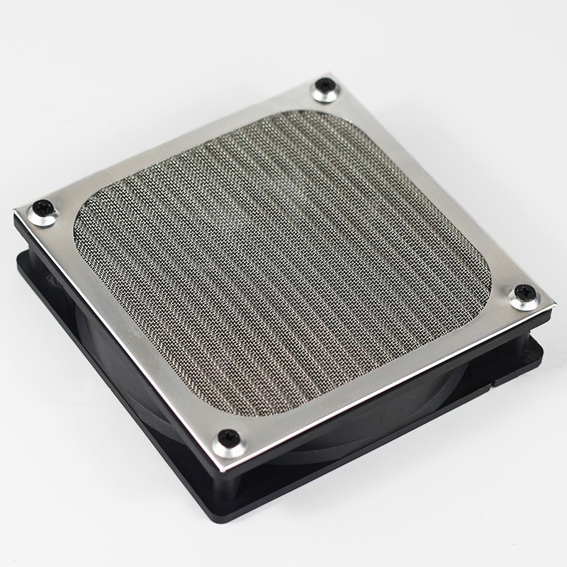 1PCS/package 120mm Aluminium Fan Filter Cooling Computer Metal Fan