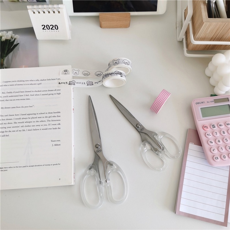 Imoda INS Style Transparent Scissors Cutting Scissors Scrapbooking ...