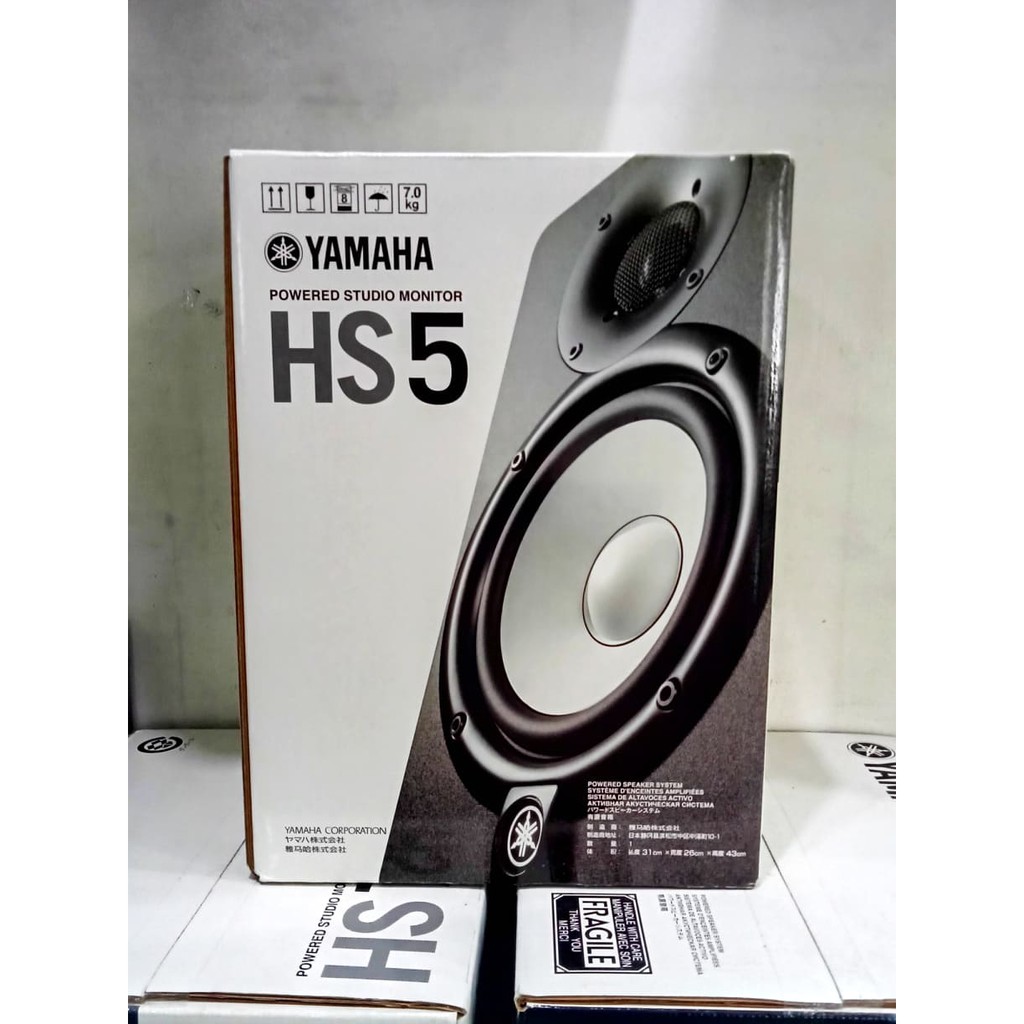 Yamaha HS5 Powered Studio Monitor Amplified Speaker Pair