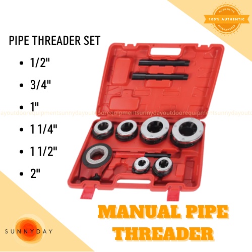 Pipe Threader Ratchet Die Stocks 1/2
