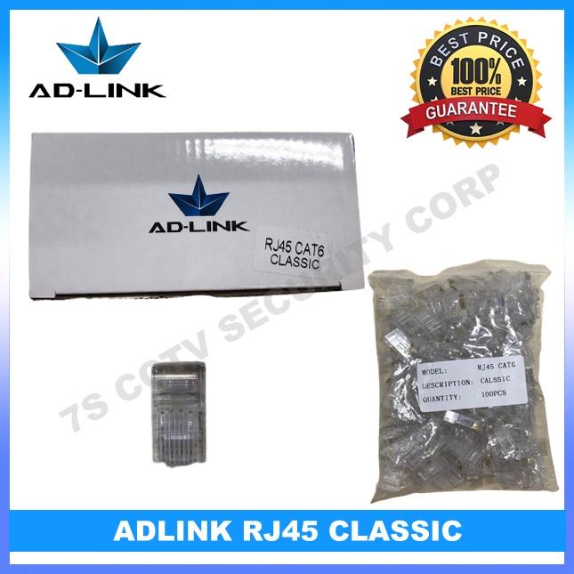 AD-LINK RJ45 CLASSIC CAT6 100s | Shopee Philippines