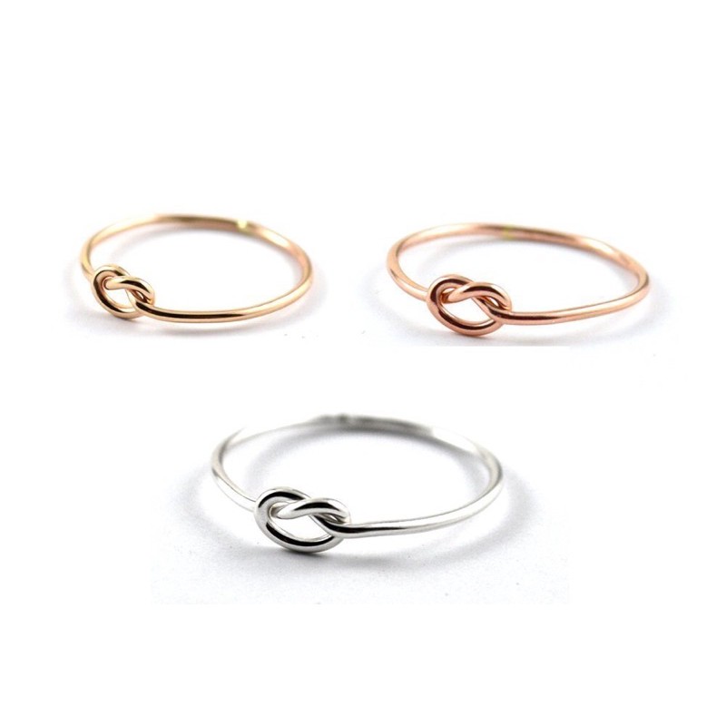 Knot ring deals promise ring