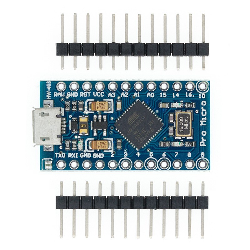 Pro Micro Atmega32U4 5V/16Mhz Module With Bootloader For Arduino Mini ...