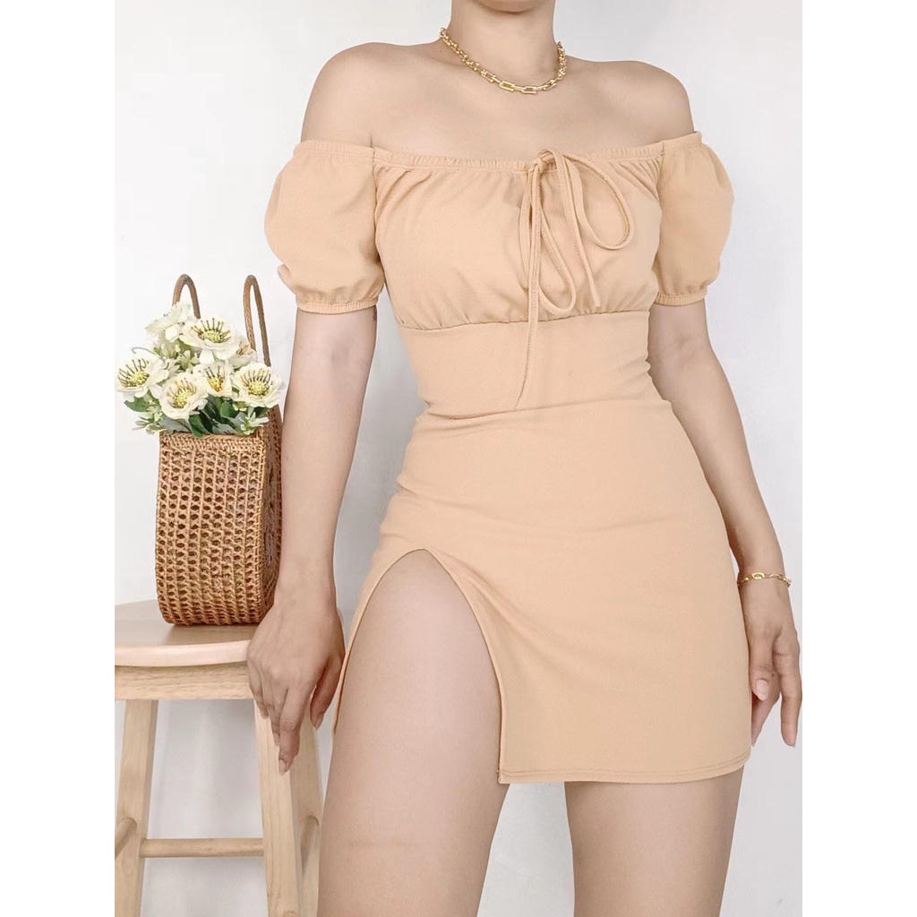 Bodycon cheap dress shopee