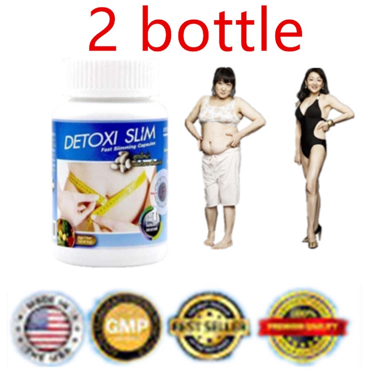 Fashion . 2 bottle Detoxi Slim Quick Strong Weight Loss Slimming