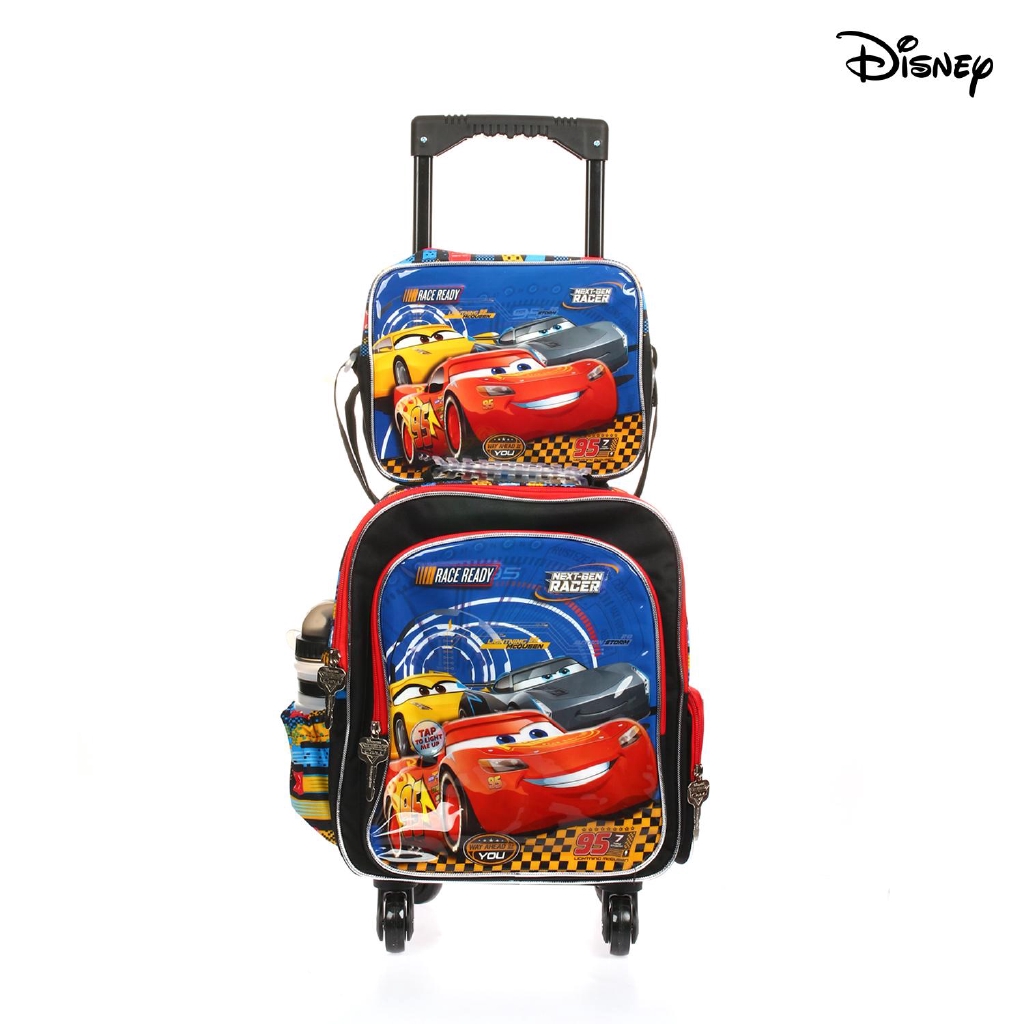 Mcqueen backpack outlet with wheels