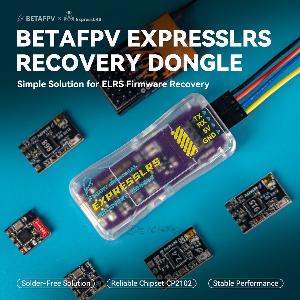 BETAFPV FTDI Burning Device ExpressLRS Type-C Interface 2.54mm Pin ...