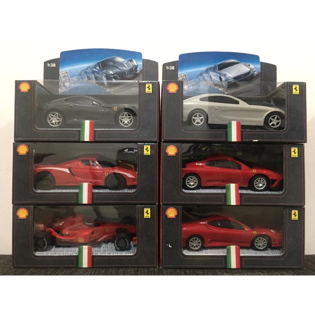 Ferrari shell cheap model cars