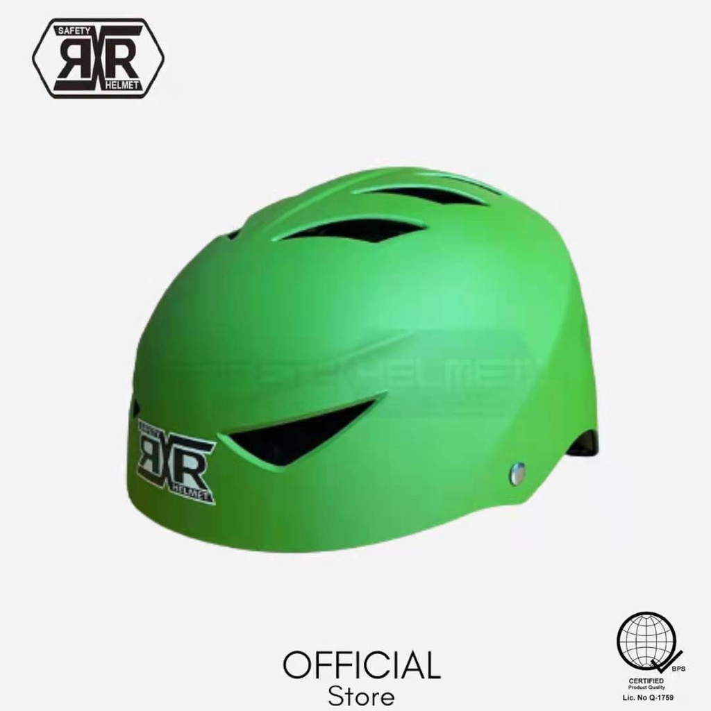 RXR 066-E Matte Series Motorcycle/ Bike Nutshell Open Face helmet
