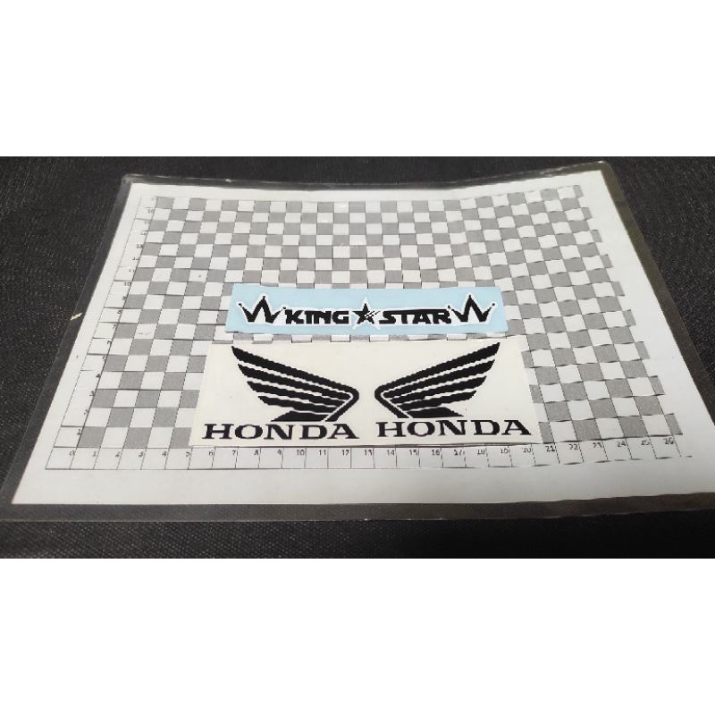 Honda Wing logo cutting sticker | Shopee Philippines