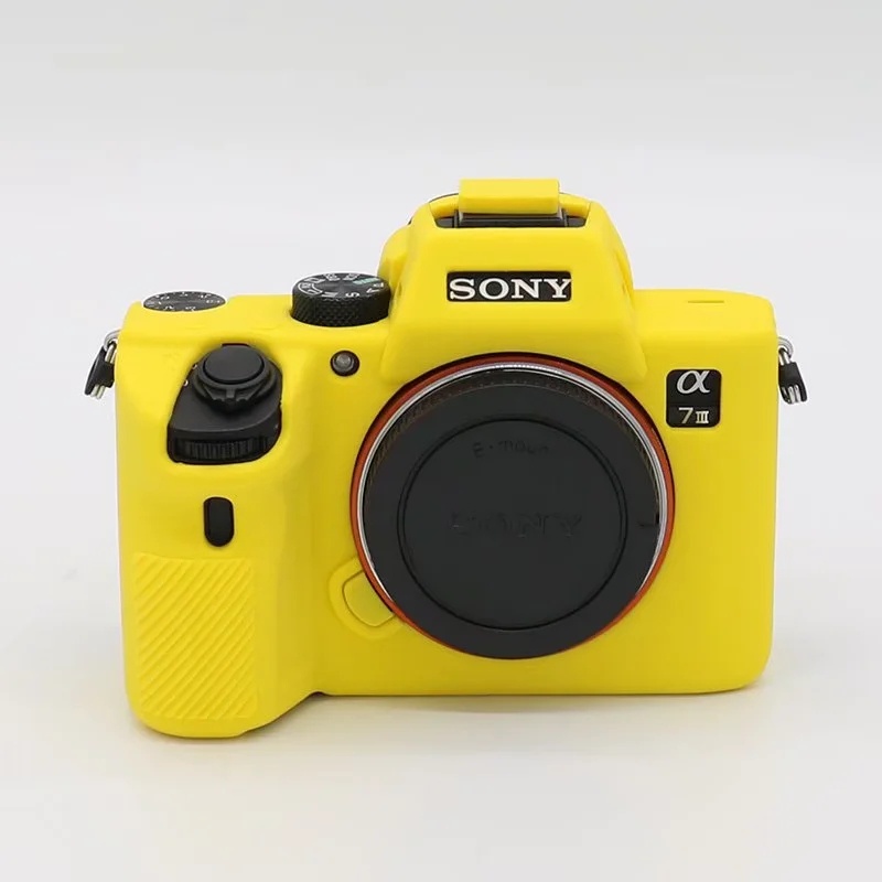 Silicone Case Cover Camera Bag for Sony A7IV A7M4 A7c A9 A7R A7 A7S