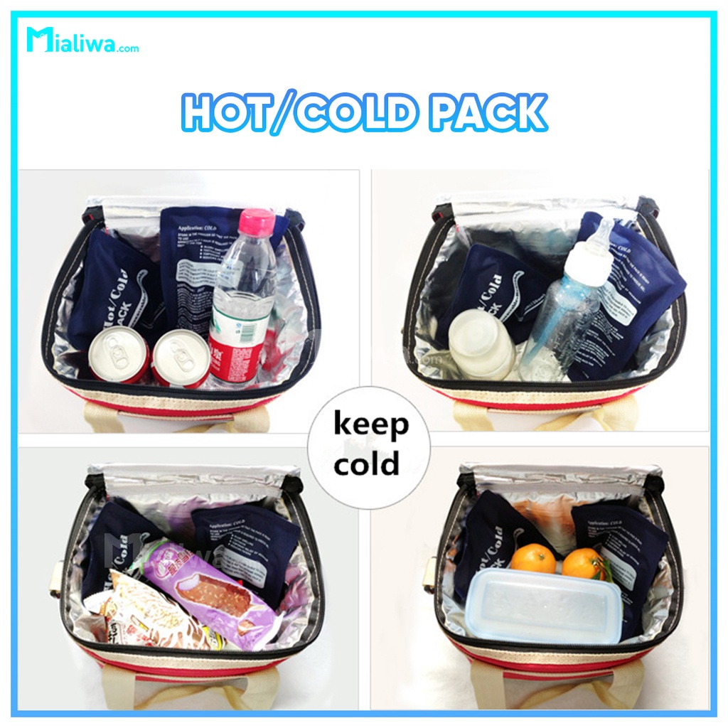 Hot And Cold Compress Bag Reusable Gel Pack Microwavable Freezable First Aid Ice Bag & Heat Pack