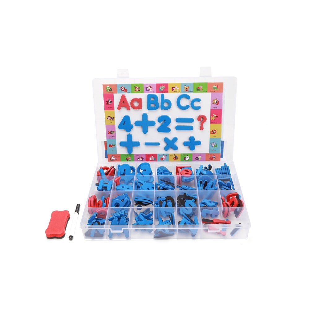 Magnetic Letters and Numbers 218 PCS | Shopee Philippines