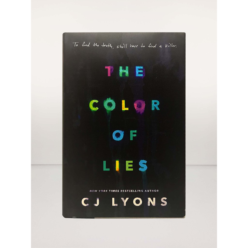 THE COLOR OF LIES (HARDBOUND) by C.J. Lyons Shopee Philippines