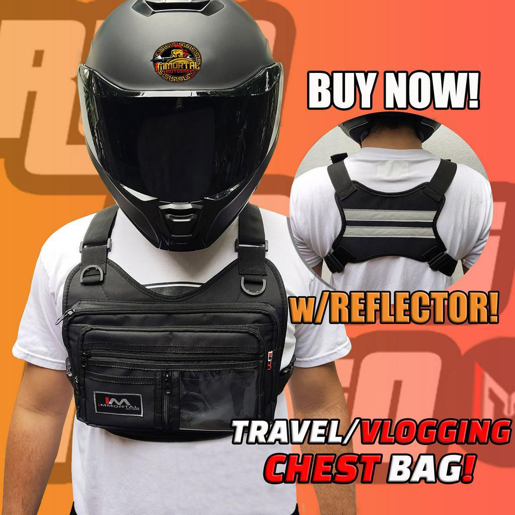 Immortal Travel Vlogging Chest Bag w FREE string bag Shopee Philippines