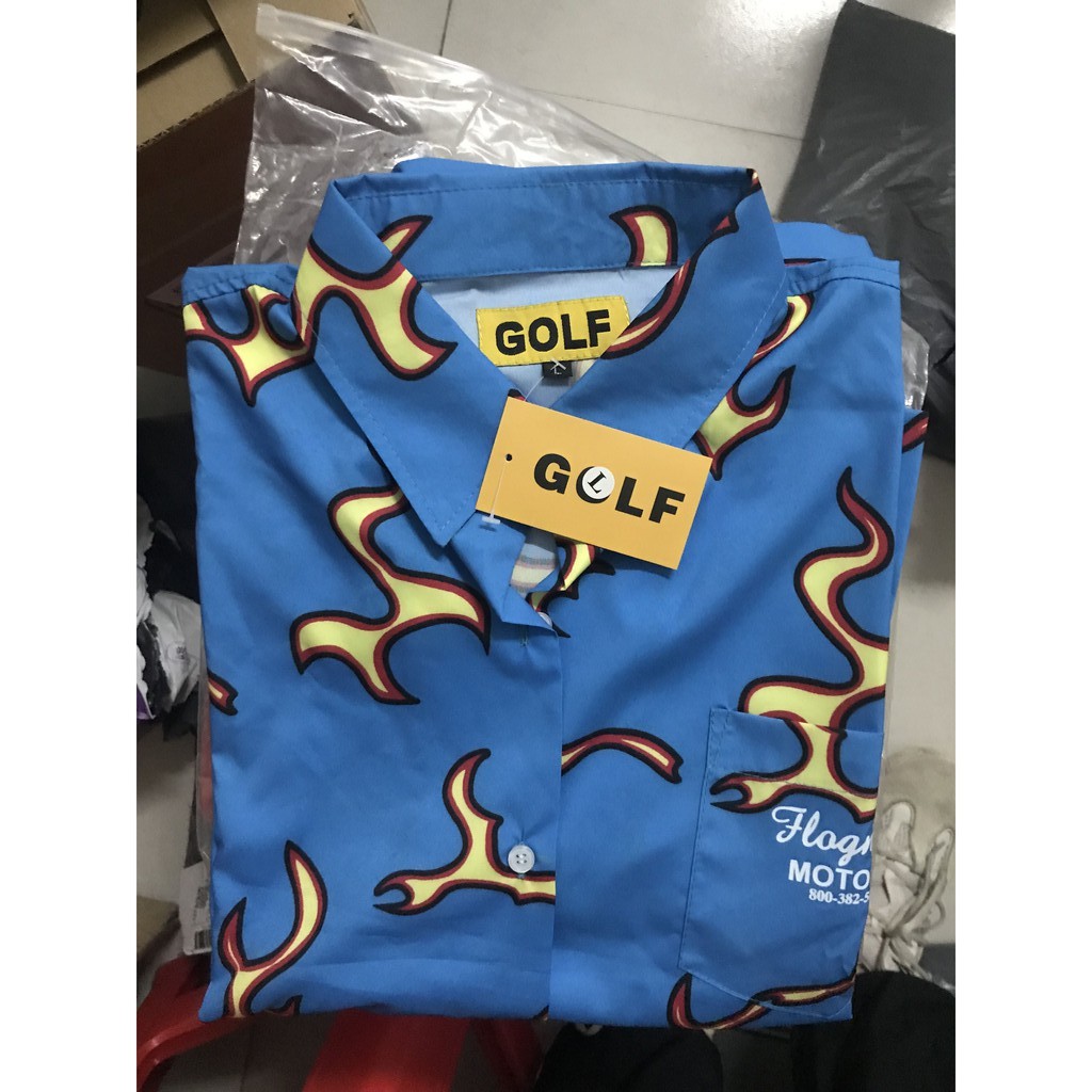 tyler flame shirt