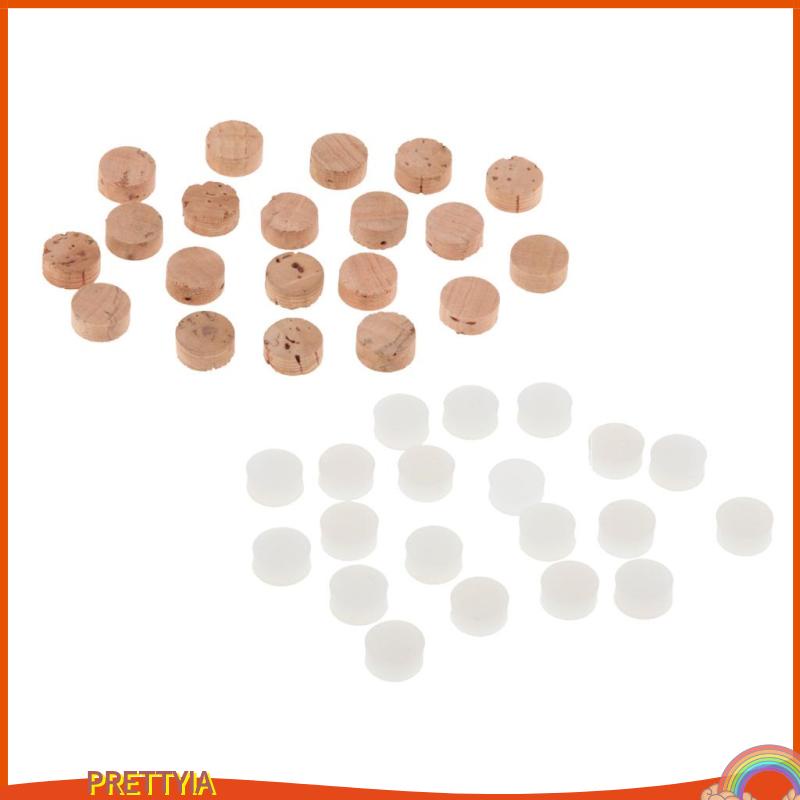 20pc Water Key Spit Valve Cork Gasket Seal Pad Trumpet Trombone