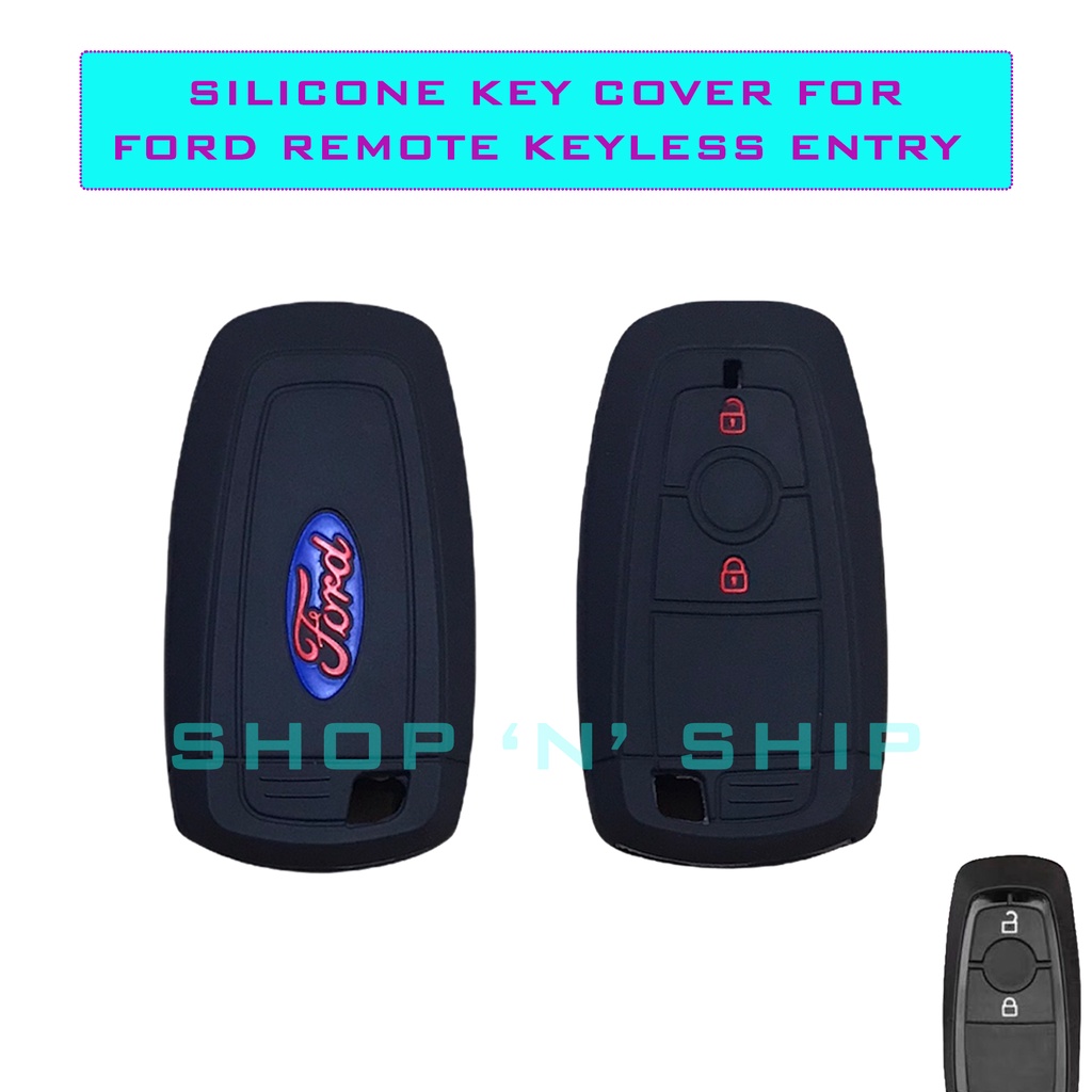 Ford Ranger Raptor Wildtrak Silicone Silicon Key Smart Key-less Entry ...