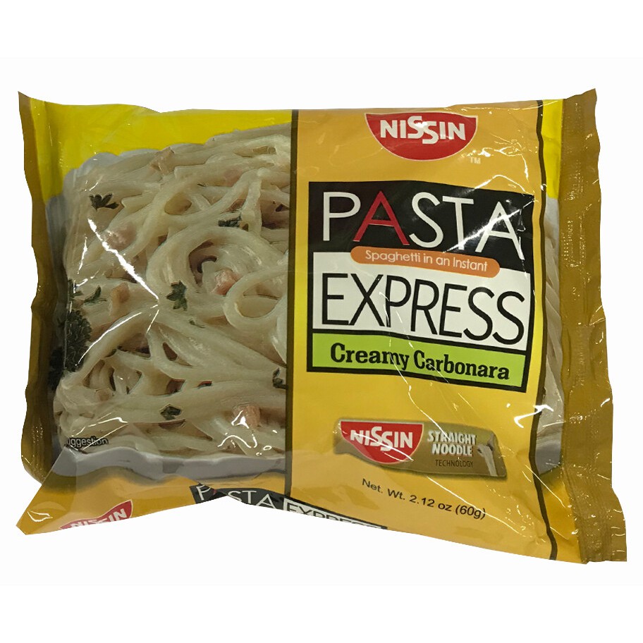 1 Piece Nissin Pasta Express Creamy Carbonara 60g Shopee Philippines