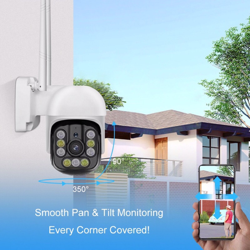 CCtV CAMERA V380 PRO Q11 Outdoor IP Camera Wireless Waterproof IR HD ...