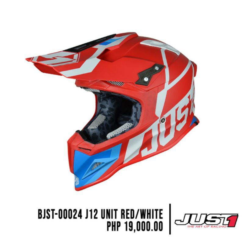 JUST 1 J12 UNIT RED WHITE Shopee Philippines