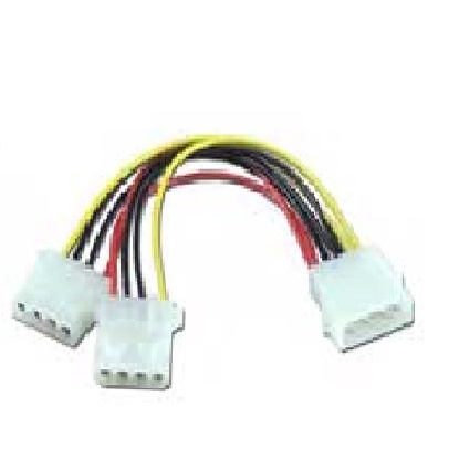 Allan 4 Pin Molex To Dual 4Pin Molex/4 Pin Molex Power Supply Y ...