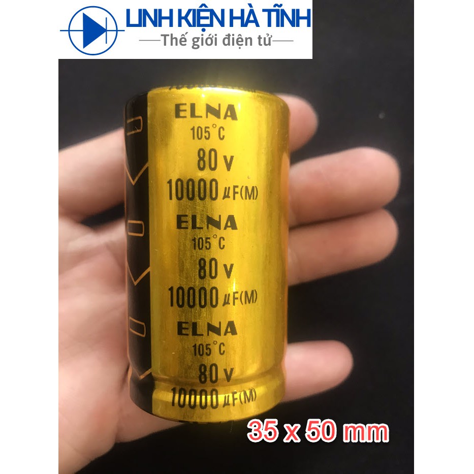 Audio Capacitor ELNA 10000uf 80v /15000uf 80v High Quality | Shopee ...