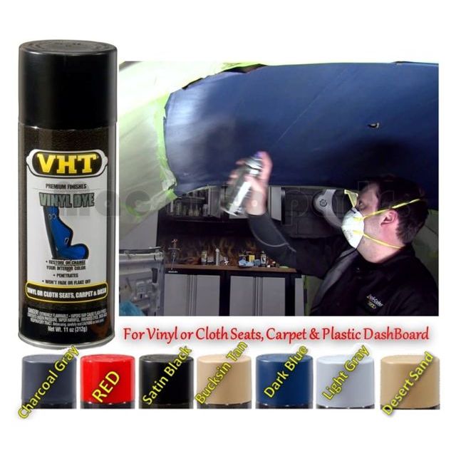 COD VHT VINYL DYE car interior Spray Paint Shopee Philippines
