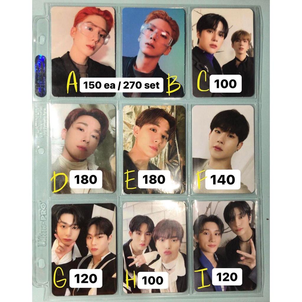 Monsta X Assorted Photocards Hyungwon Minhyuk Jooheon Changkyun Im