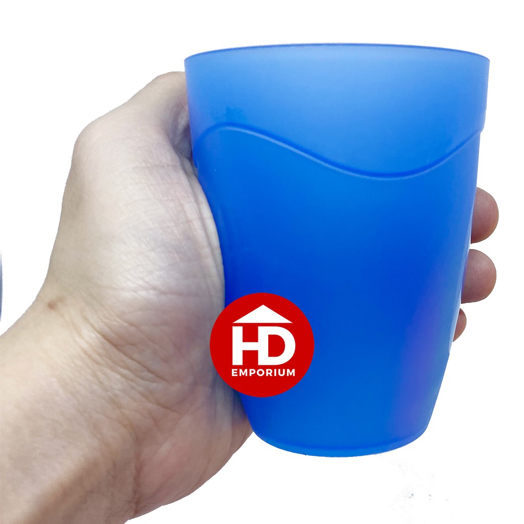 Small Plastic Tumblers 200ml (6 pcs) baso #200 | Shopee Philippines