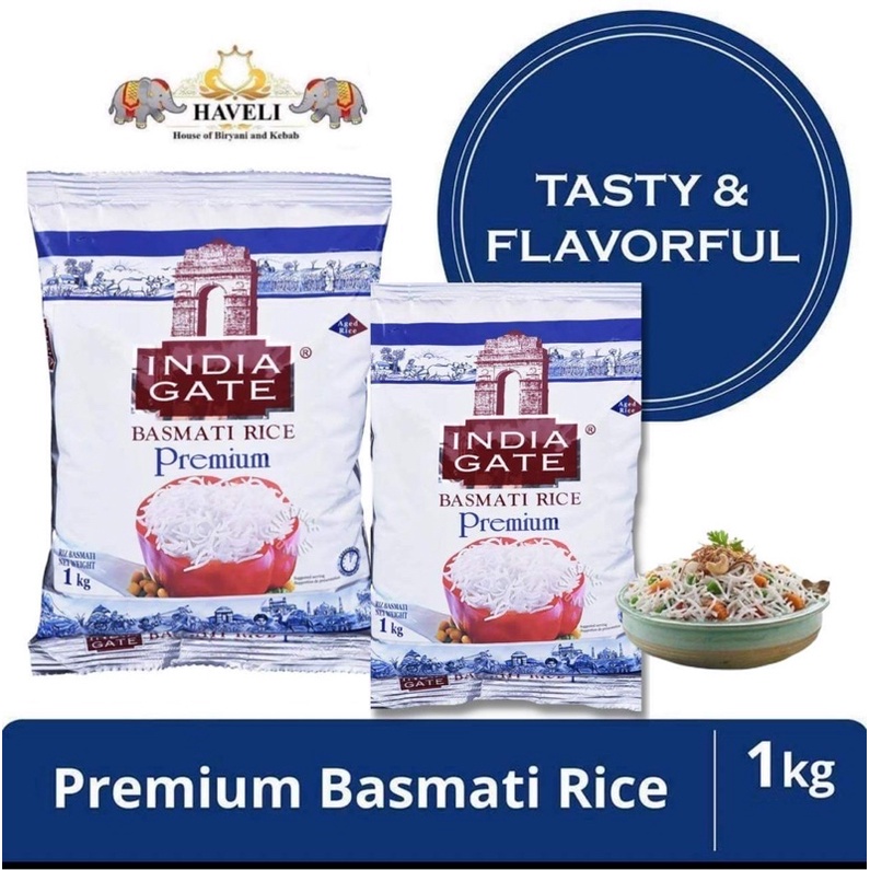 India Gate Premium Basmati Rice 1 kg Shopee Philippines