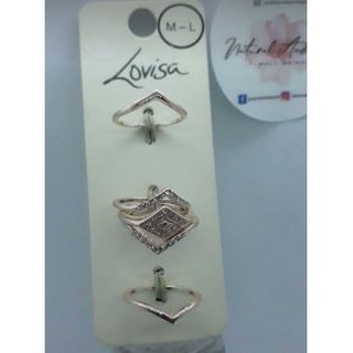 Gemstone Rings from Lovisa for Women in Silver